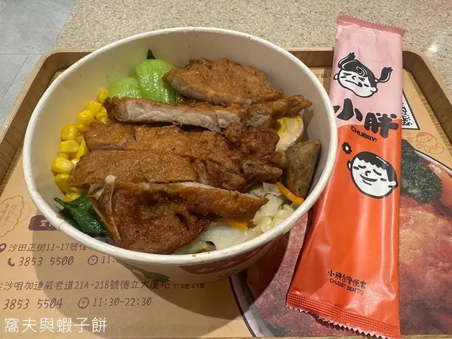 台灣鐵路大排骨滷肉便當