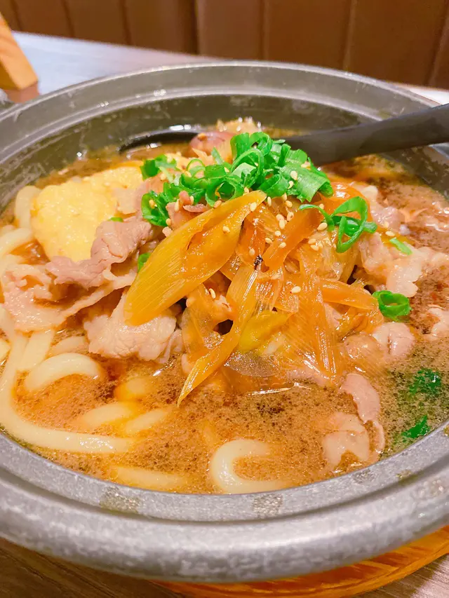 壽喜燒牛肉鍋烏冬