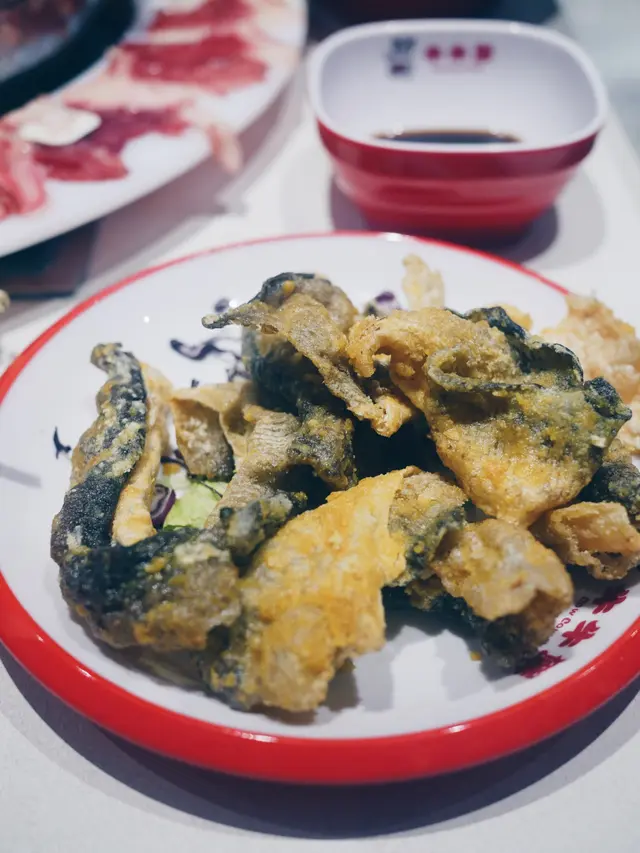 手工咸蛋黃炸魚皮