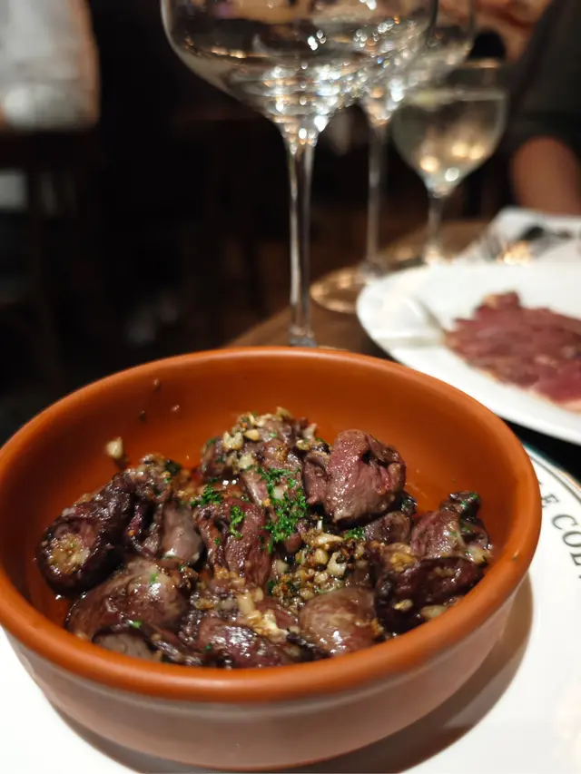 Pan-fried Duck Hearts