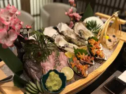 新鲜刺身生蚝