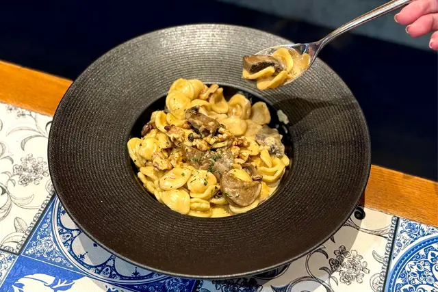 松露油忌廉野菌汁貓耳朵意粉