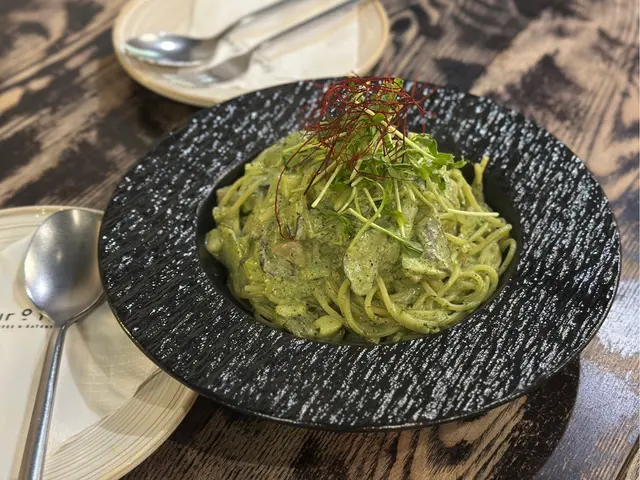 牛油果香草醬野菌意大利粉