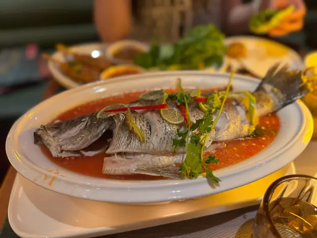 青檸香茅蒸鱸魚