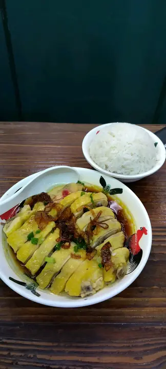 头抽葱油鸡