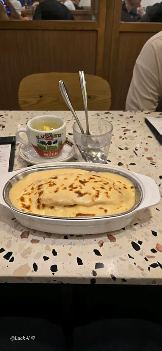 芝士汁原條焗龍利柳焗飯
