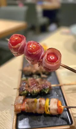 車厘茄煙肉串