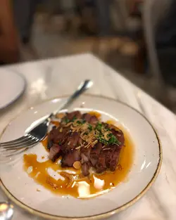 Grilled  pork  collar  
