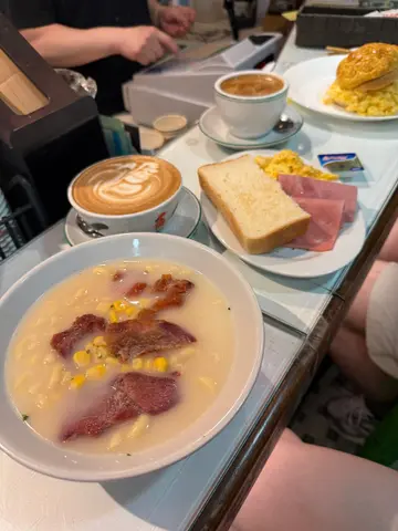 叉燒通粉常餐