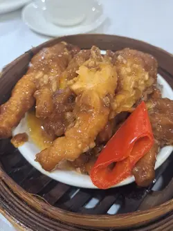 Steamed Chicken Feet with Black Bean Sauce