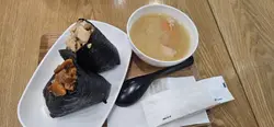 2个饭团+汤套餐