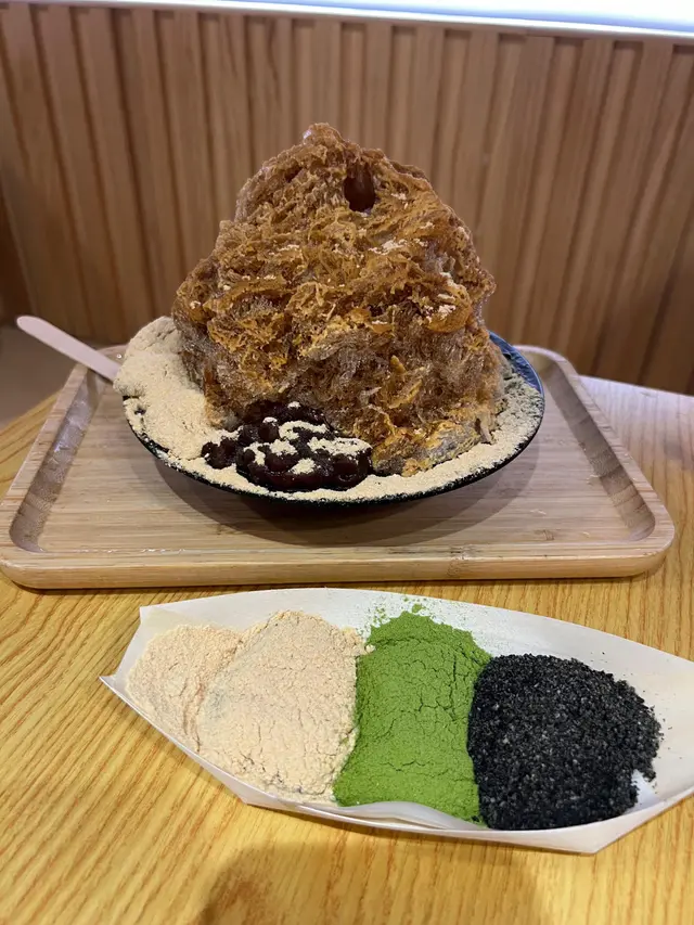 自家製黑糖黃豆粉刨冰