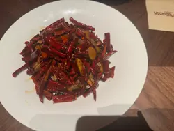 辣椒炒见手青