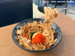 明太子忌廉乌冬配香煎珍宝带子