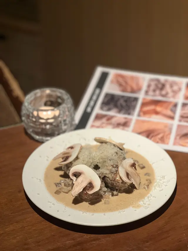 Mushroom Meatballs