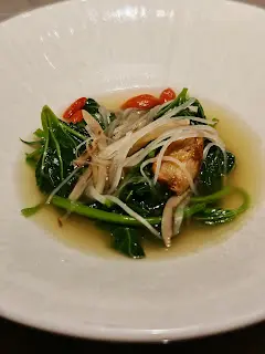 鹽水沙蜆清湯浸地瓜苗