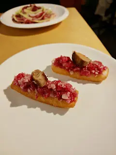 A5和牛鵝肝他他