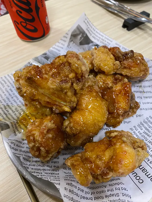 韓國柚子蜂蜜炸雞  半隻