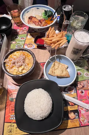 蟹粉豆腐锅饭