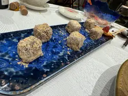 燕麦紫薯甜品