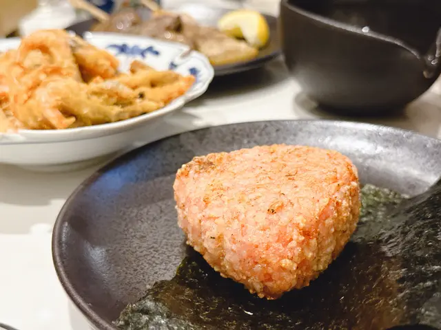 明太子七味燒飯團