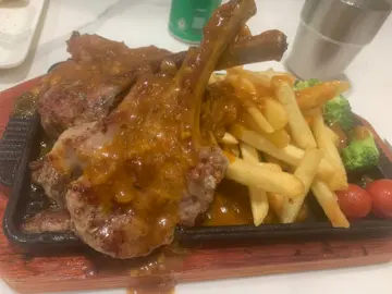 美國牛柳拚香草羊架