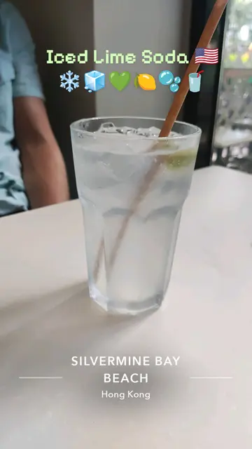 Iced Lime Soda 🇺🇸❄️🧊💚🍋🫧🥤