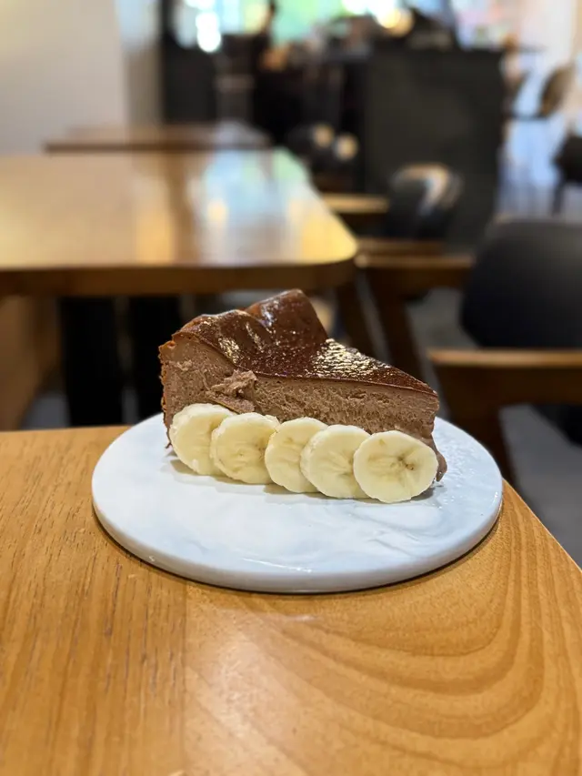 香蕉朱古力巴斯克蛋糕