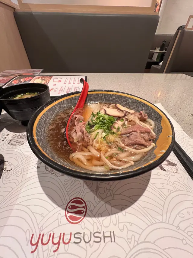 安格斯牛肉湯烏冬