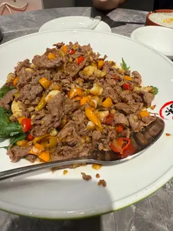小炒黄牛肉