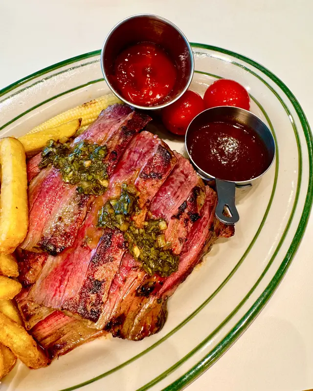 Iron Grilled Flank Steak