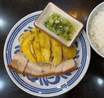 切鸡+烧肉