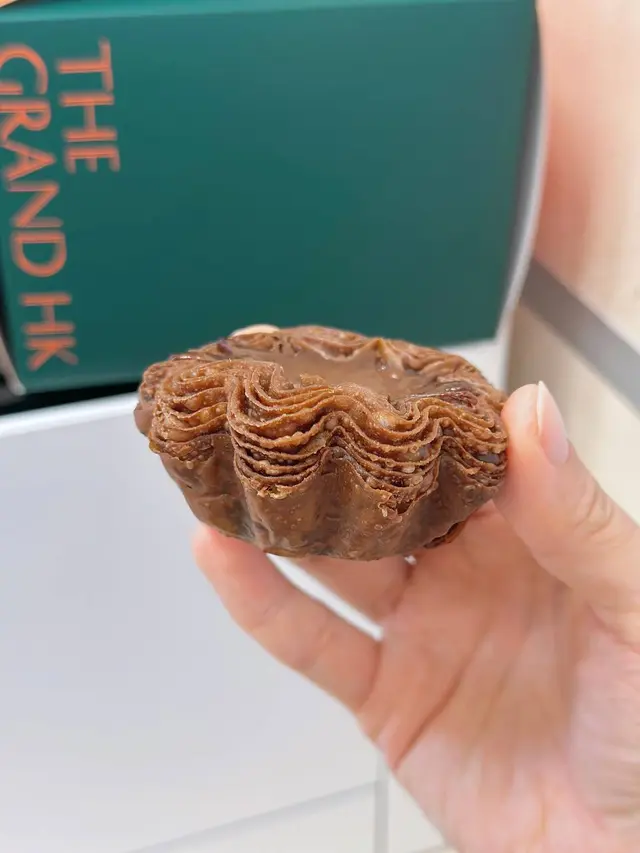 朱古力酥皮蛋撻