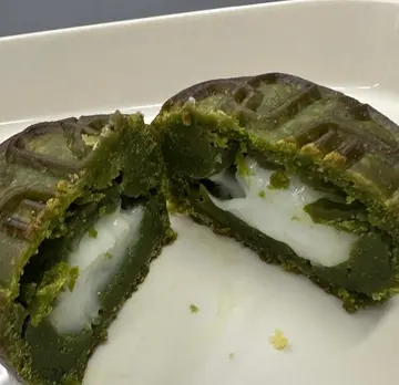 抹茶麻糬月饼