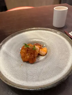 陳皮拔絲虎蝦球