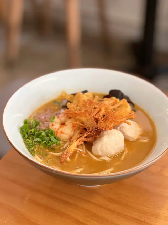 特濃蝦湯麵