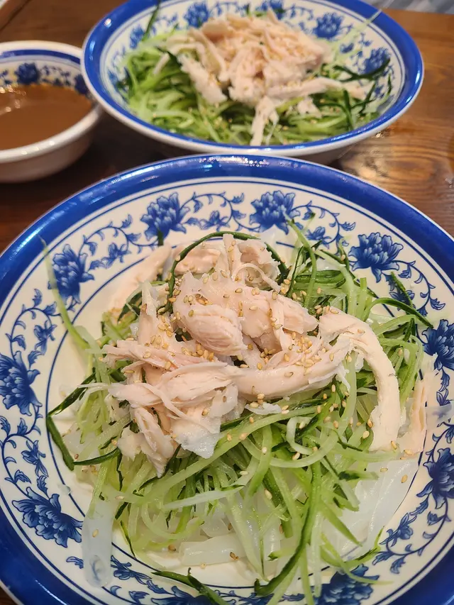 麻醬青瓜雞絲粉皮