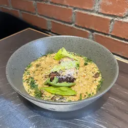 蘑菇奶油牛柳意式燉飯