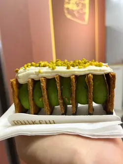 开心果拿破仑蛋糕