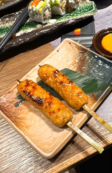 月見自家製 免治雞肉 Minced Chicken with Egg Yolk