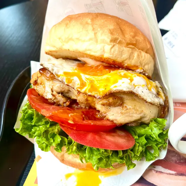 流心雞蛋堡