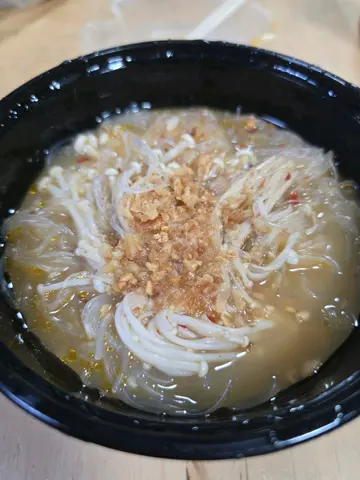 花椒麻辣汤蚬+粉丝+金菇