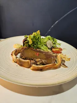 好食，牛味够，蘑菇酱都好食