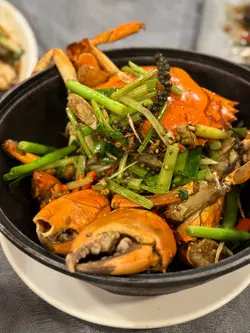 鲜胡椒蟹煲