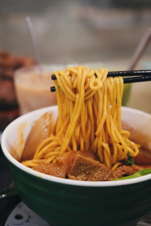 港式咖喱五寶麵