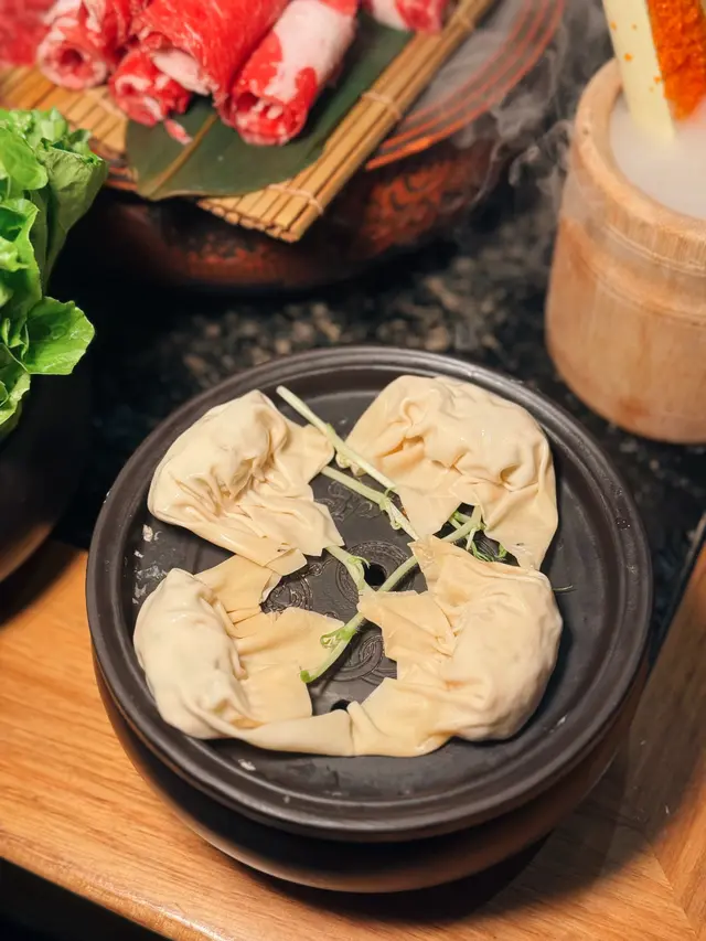 菜苗帶子餃