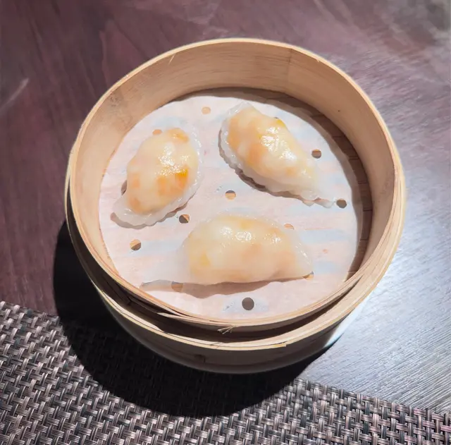 蟹肉南瓜鮮蝦餃