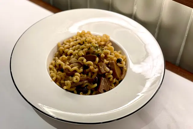 白松露油忌廉野菌汁卷卷意大利粉