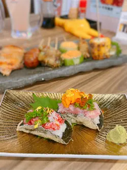 海之幸TACO 、國產和牛他他 TACO