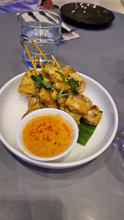 烤鸡肉沙爹 (5串）